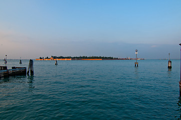 Image showing Venice Italy San Michele island cimitery 