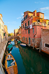 Image showing Venice Italy unusual pittoresque view