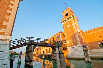 Image showing Venice Italy Arsenale 