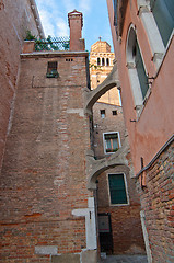 Image showing Venice Italy  unusual pittoresque view