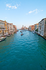 Image showing Venice Italy grand canal view