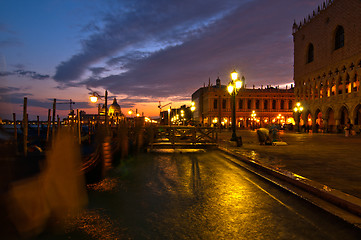 Image showing Venice Italy unusual scenic view