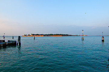 Image showing Venice Italy San Michele island cimitery 