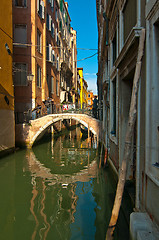 Image showing Venice Italy  unusual pittoresque view 