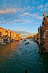 Image showing Venice Italy grand canal view