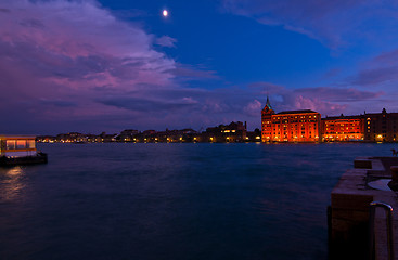 Image showing Venice Italy molino Stucky 