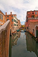 Image showing Venice Italy unusual scenic view