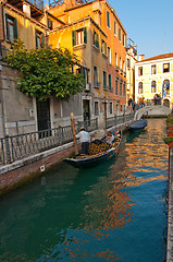 Image showing Venice  Italy unusual pittoresque view