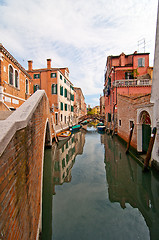Image showing Venice Italy unusual scenic view