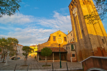 Image showing Venice Italy San Nicolo dei mendicoli church