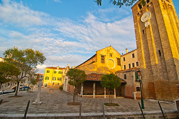 Image showing Venice Italy San Nicolo dei mendicoli church