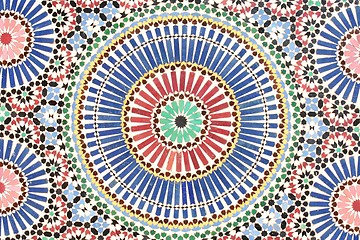 Image showing Arabic mosaic