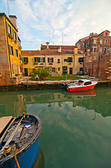 Image showing Venice Italy unusual pittoresque view