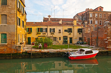 Image showing Venice Italy unusual pittoresque view