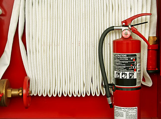 Image showing fire extinguisher