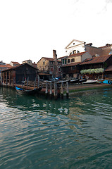 Image showing Venice Italy San Trovaso squero view