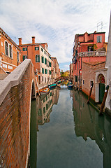 Image showing Venice Italy unusual scenic view