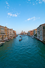 Image showing Venice Italy grand canal view