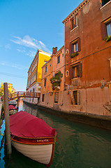 Image showing Venice Italy unusual pittoresque view