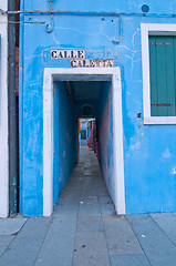 Image showing Italy Venice Burano island