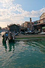 Image showing Venice Italy San Trovaso squero view