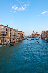 Image showing Venice Italy grand canal view