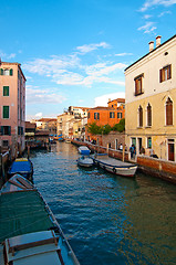 Image showing Venice Italy unusual pittoresque view