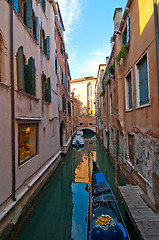 Image showing Venice Italy  unusual pittoresque view
