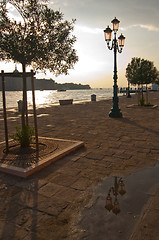 Image showing Venice Italy unusual pittoresque view