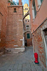 Image showing Venice Italy unusual scenic view