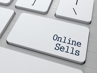 Image showing Online Sells. Business Concept.