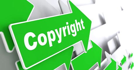 Image showing Copyright. Business Background.