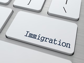 Image showing Immigration. Social Background.