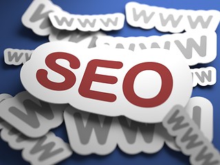 Image showing SEO. Internet Concept.