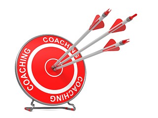 Image showing Coaching. Business Background.