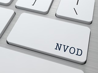 Image showing NVOD. Information Technology Concept.