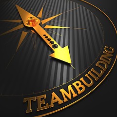 Image showing Teambuilding. Business Background.