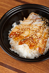 Image showing eel with rice