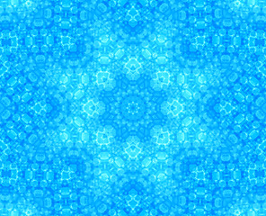 Image showing Blue abstract pattern