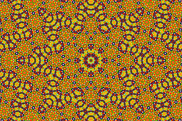 Image showing Bright color background with abstract pattern