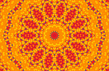 Image showing Abstract bright pattern