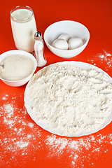 Image showing Baking ingredients