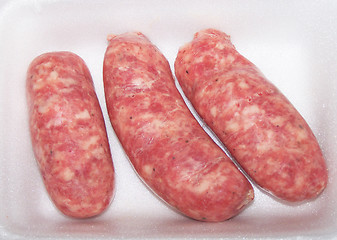 Image showing fresh sausage