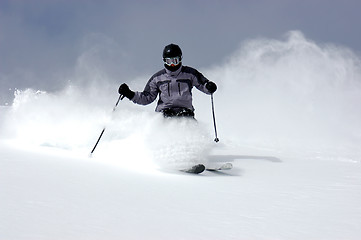 Image showing Skiing