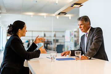 Image showing Job interview