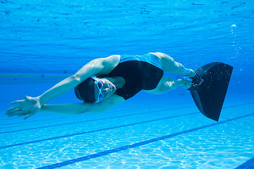 Image showing Freediver