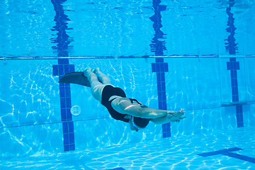 Image showing Freediver