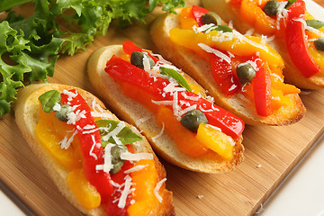 Image showing Crostini