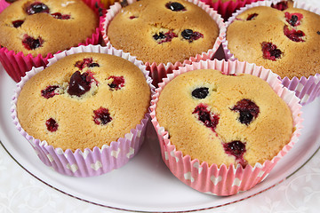 Image showing Homemade muffins