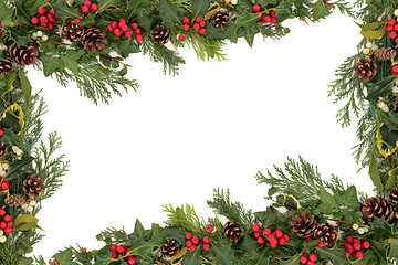 Image showing Christmas Decorative Border
